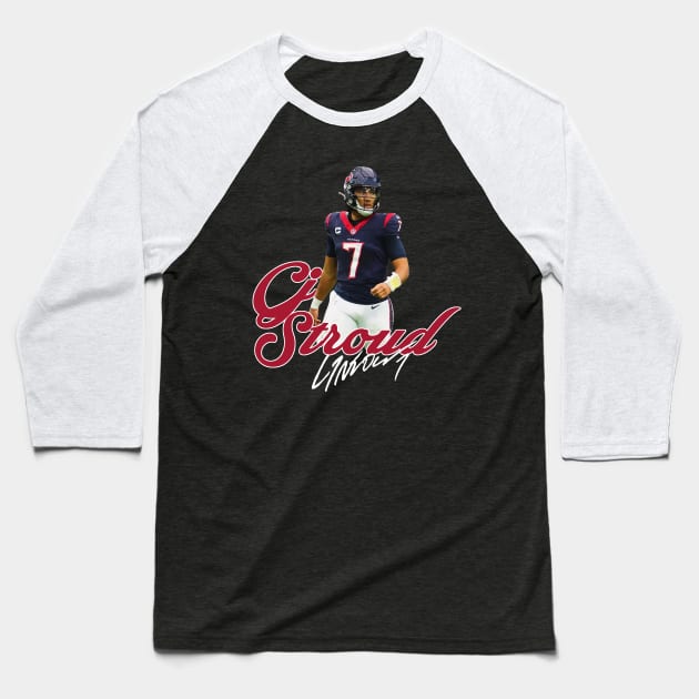 CJ Stroud Baseball T-Shirt by CovpaTees